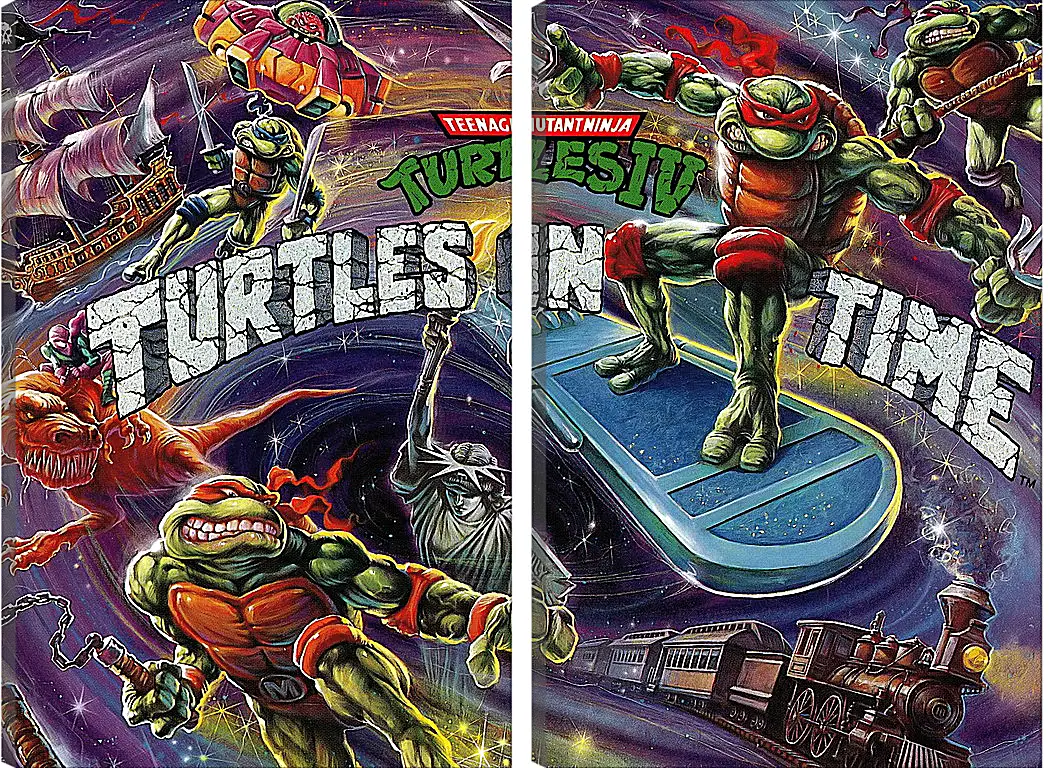 Модульная картина - Teenage Mutant Ninja Turtles Iv: Turtles In Time
