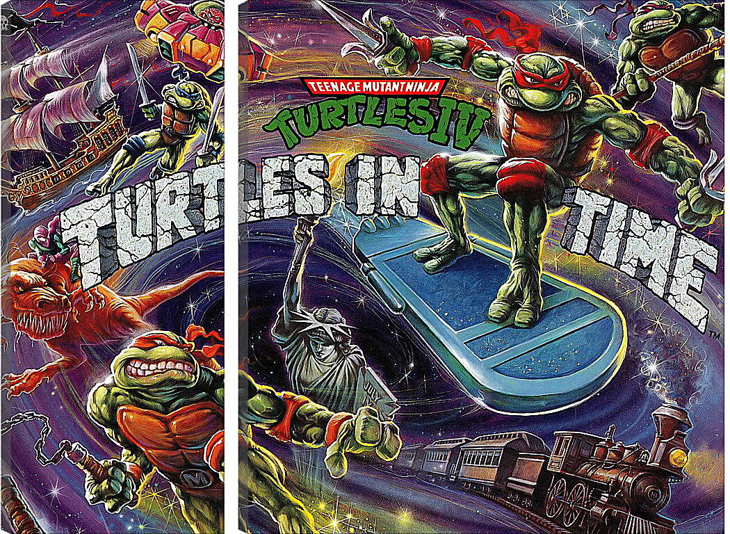 Модульная картина - Teenage Mutant Ninja Turtles Iv: Turtles In Time
