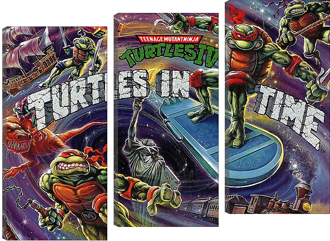 Модульная картина - Teenage Mutant Ninja Turtles Iv: Turtles In Time
