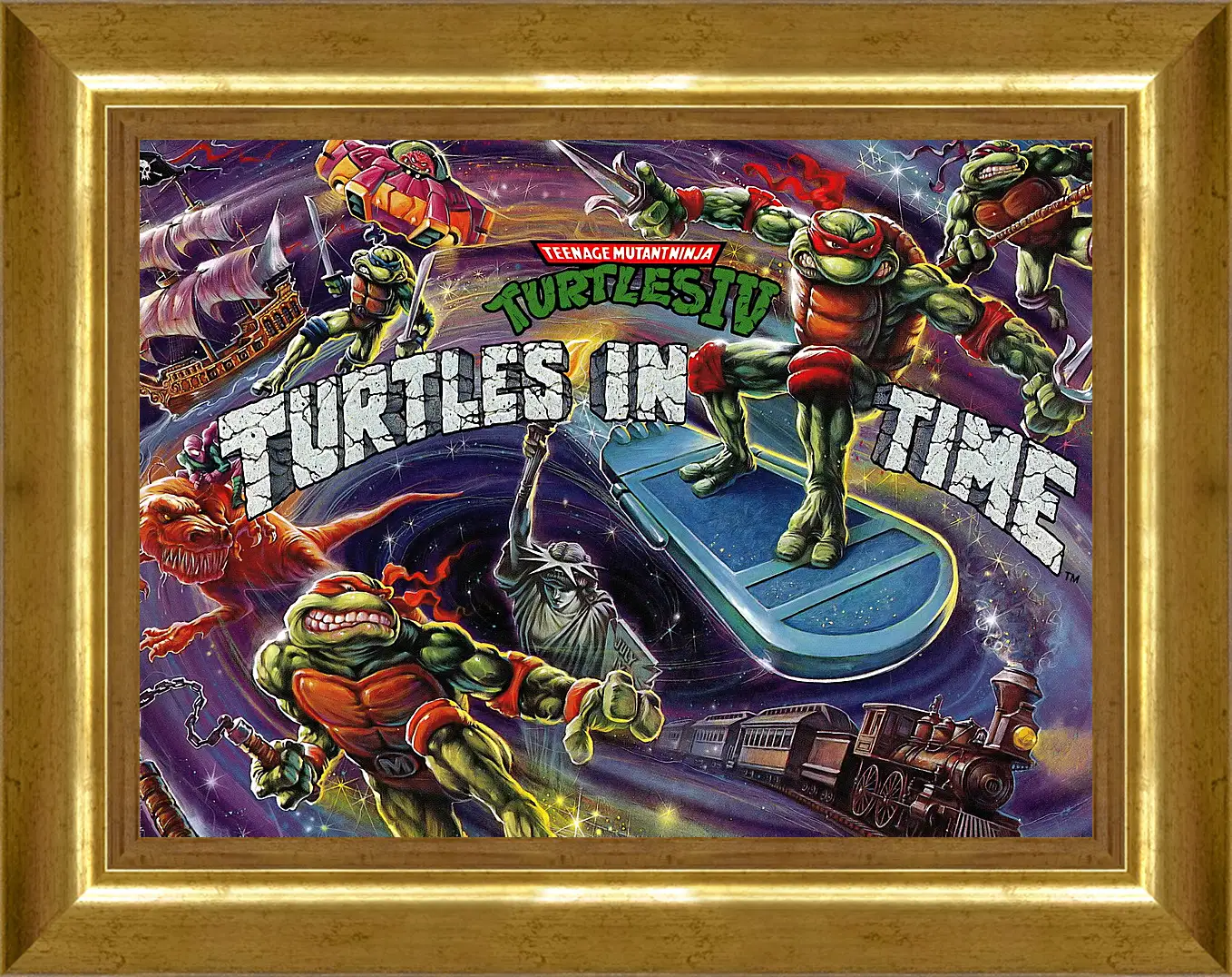 Картина в раме - Teenage Mutant Ninja Turtles Iv: Turtles In Time
