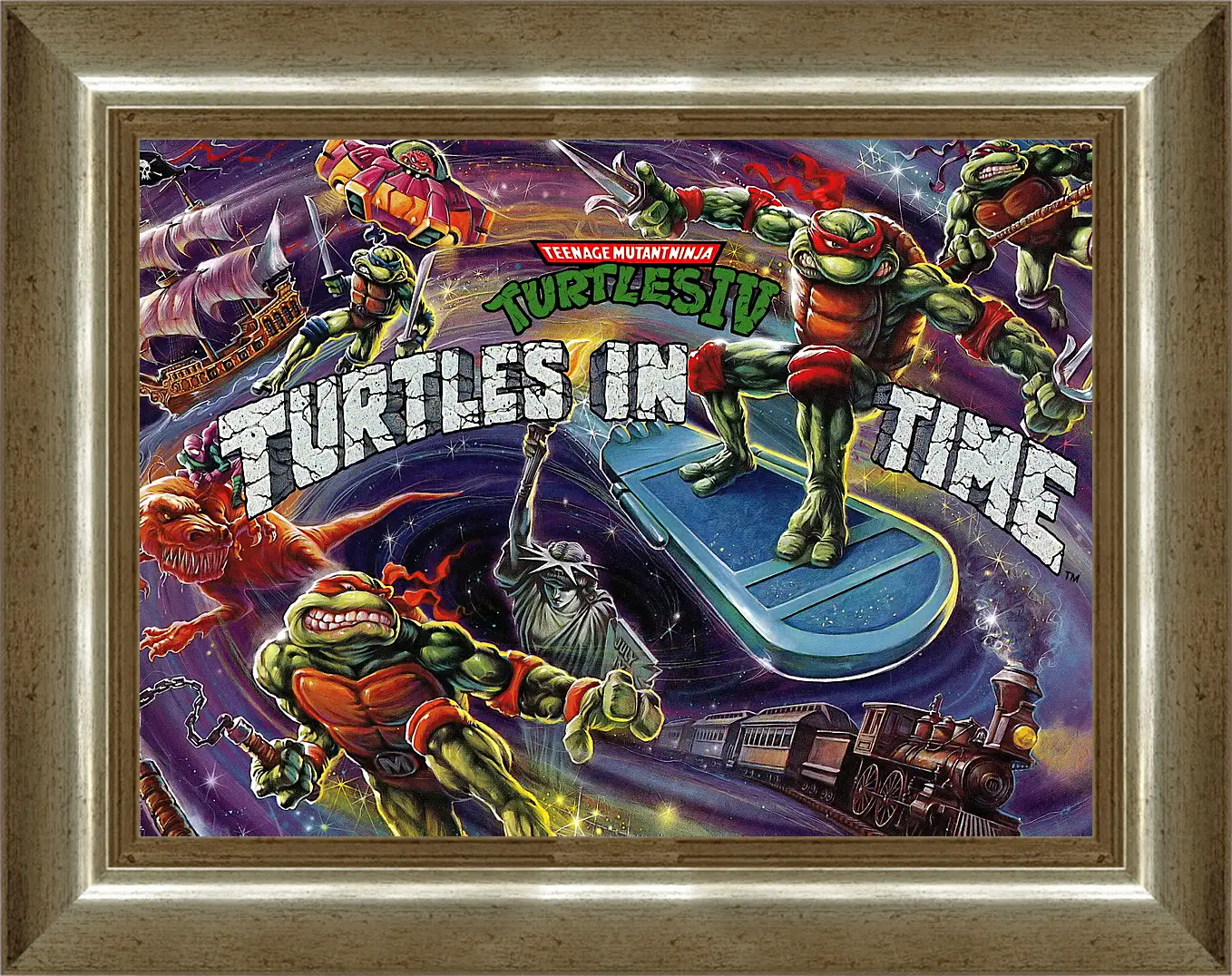 Картина в раме - Teenage Mutant Ninja Turtles Iv: Turtles In Time
