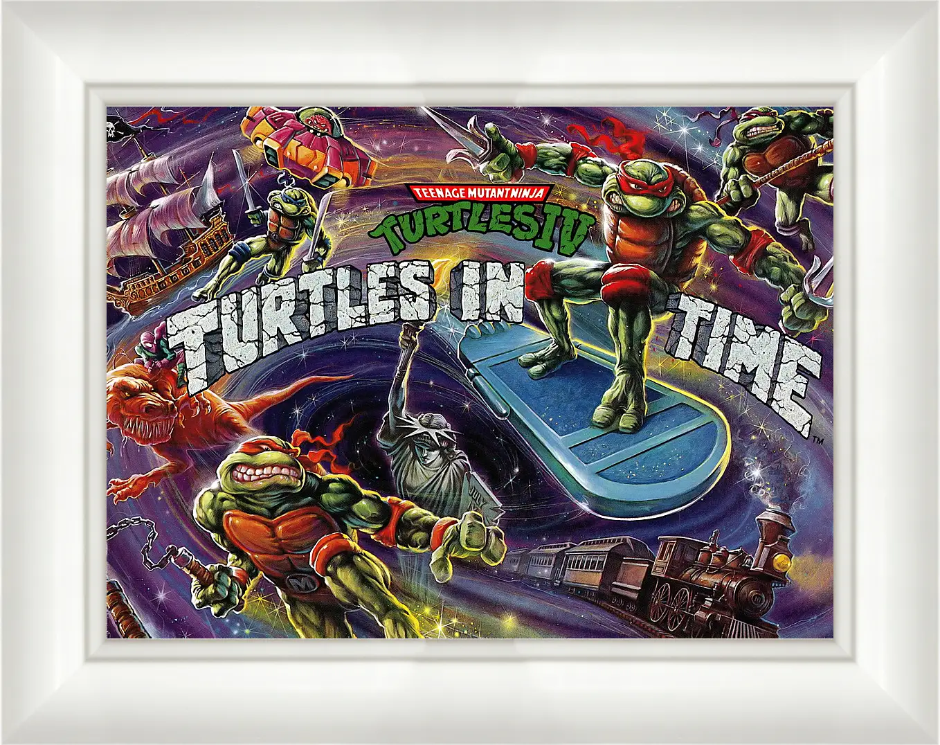 Картина в раме - Teenage Mutant Ninja Turtles Iv: Turtles In Time
