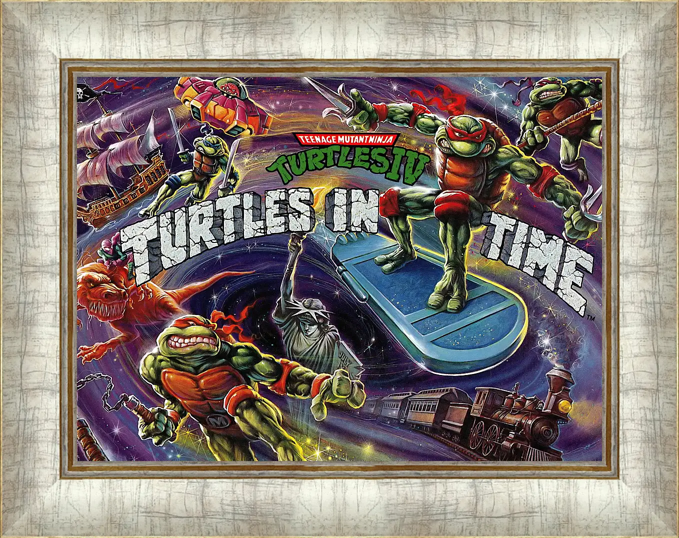 Картина в раме - Teenage Mutant Ninja Turtles Iv: Turtles In Time
