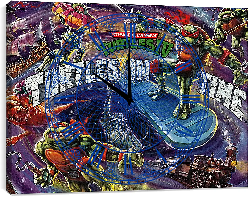 Часы картина - Teenage Mutant Ninja Turtles Iv: Turtles In Time

