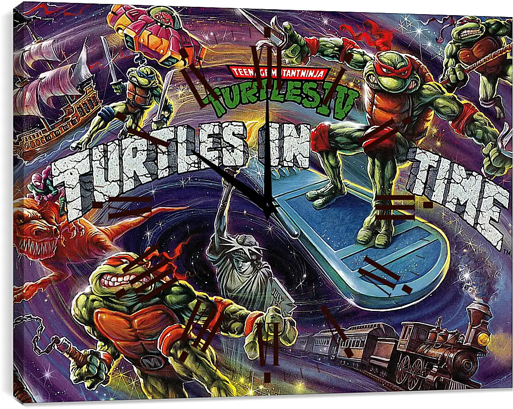 Часы картина - Teenage Mutant Ninja Turtles Iv: Turtles In Time
