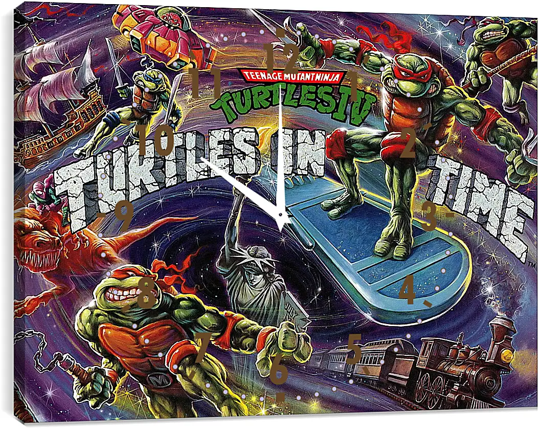 Часы картина - Teenage Mutant Ninja Turtles Iv: Turtles In Time
