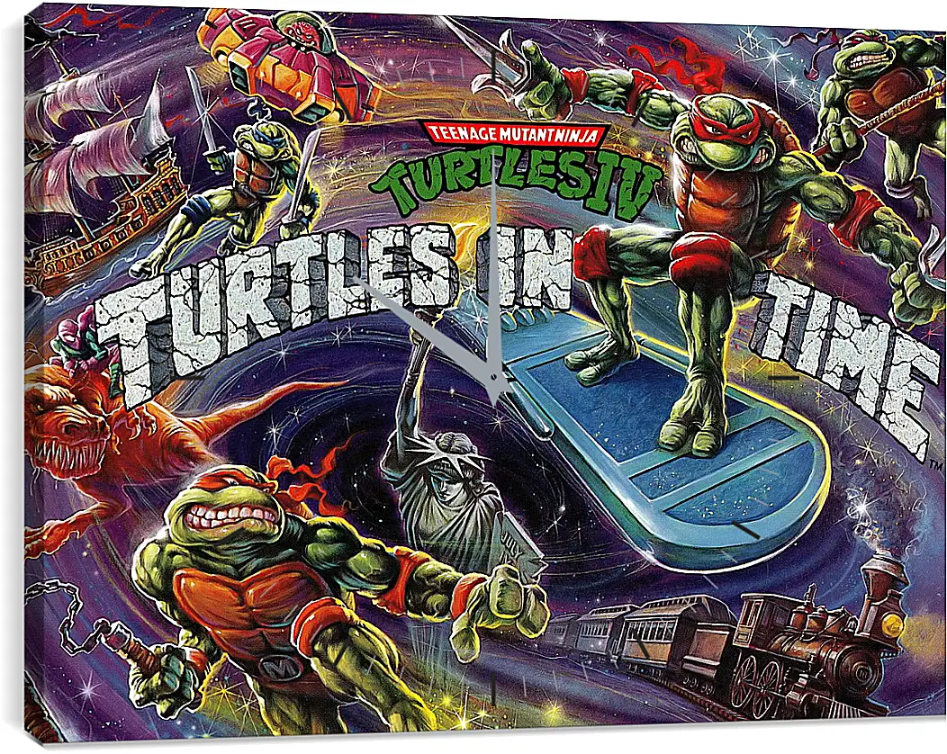 Часы картина - Teenage Mutant Ninja Turtles Iv: Turtles In Time
