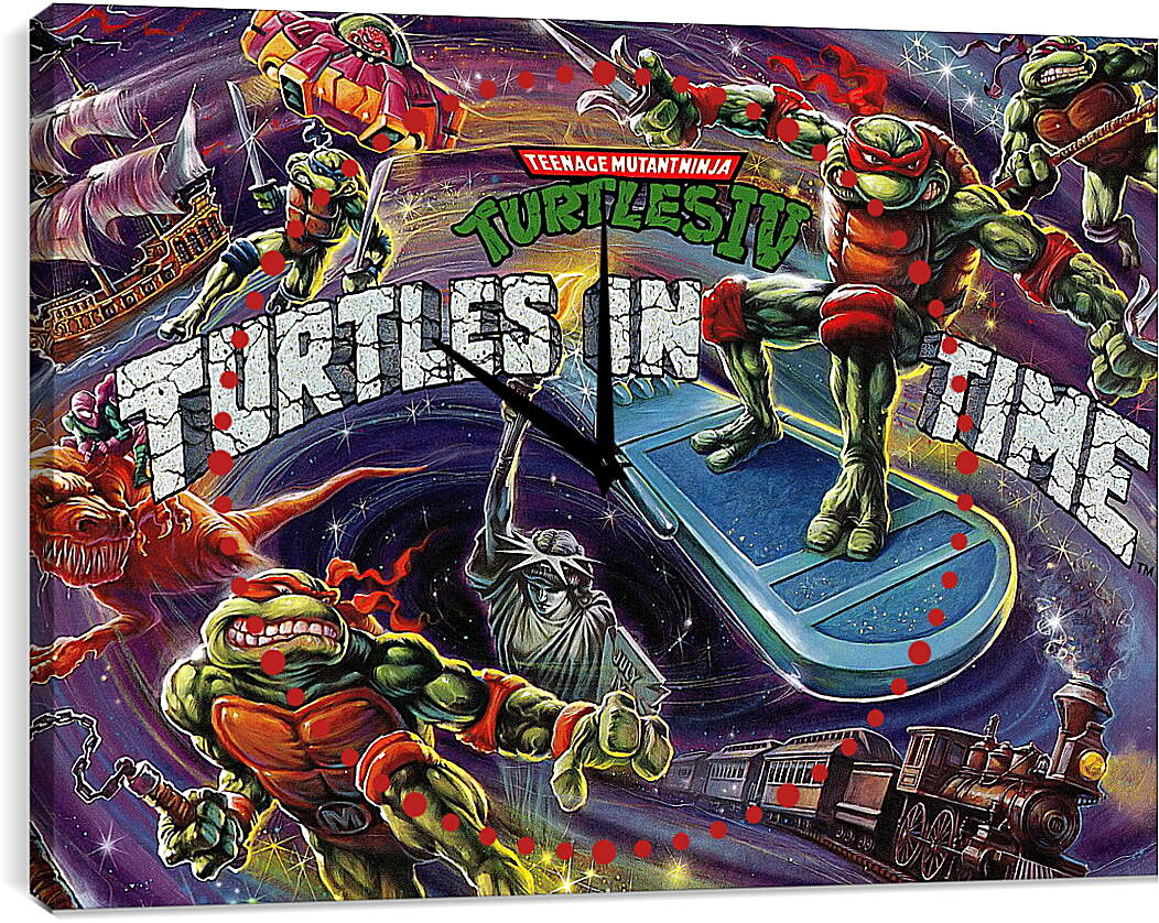 Часы картина - Teenage Mutant Ninja Turtles Iv: Turtles In Time
