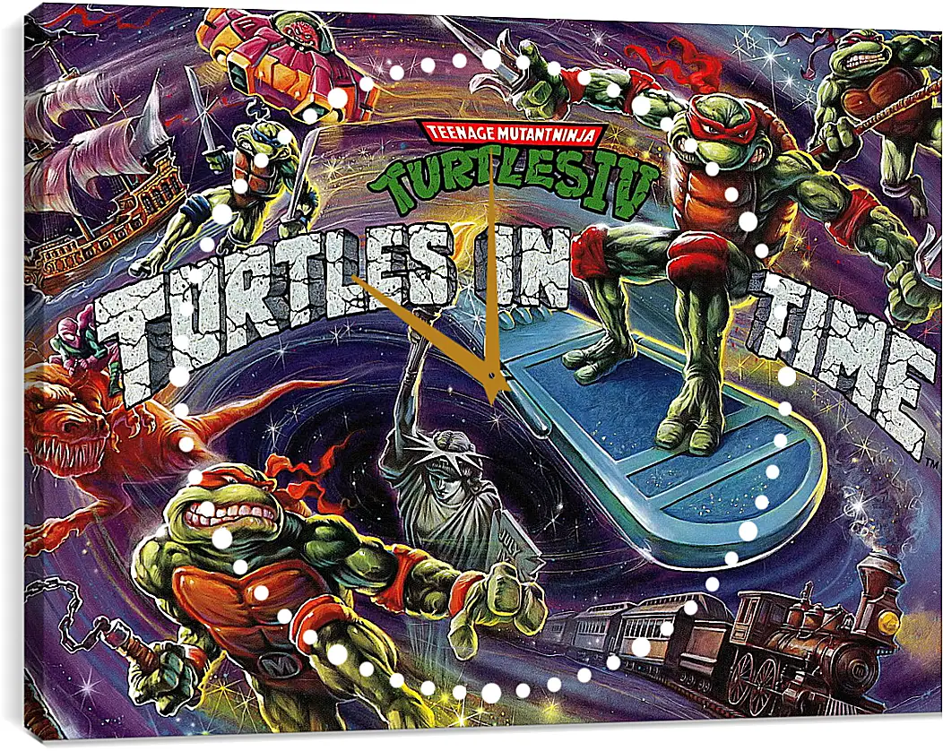 Часы картина - Teenage Mutant Ninja Turtles Iv: Turtles In Time

