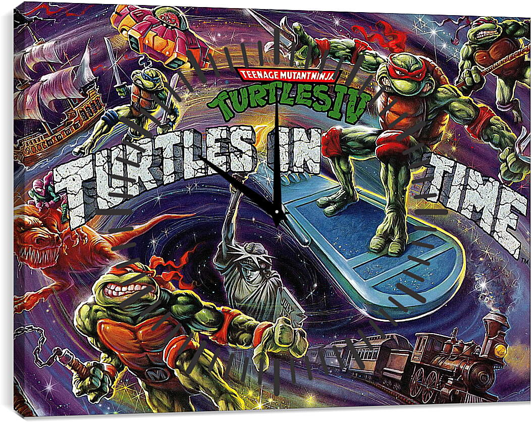 Часы картина - Teenage Mutant Ninja Turtles Iv: Turtles In Time

