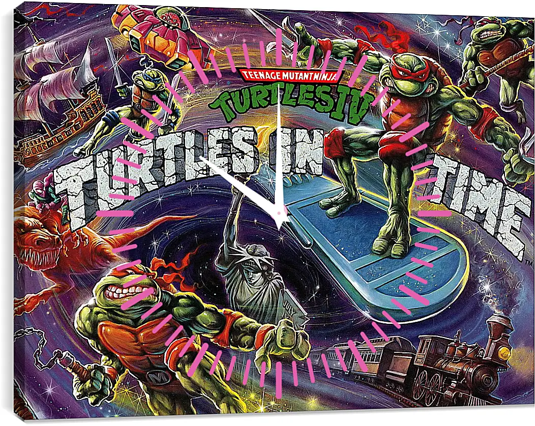 Часы картина - Teenage Mutant Ninja Turtles Iv: Turtles In Time
