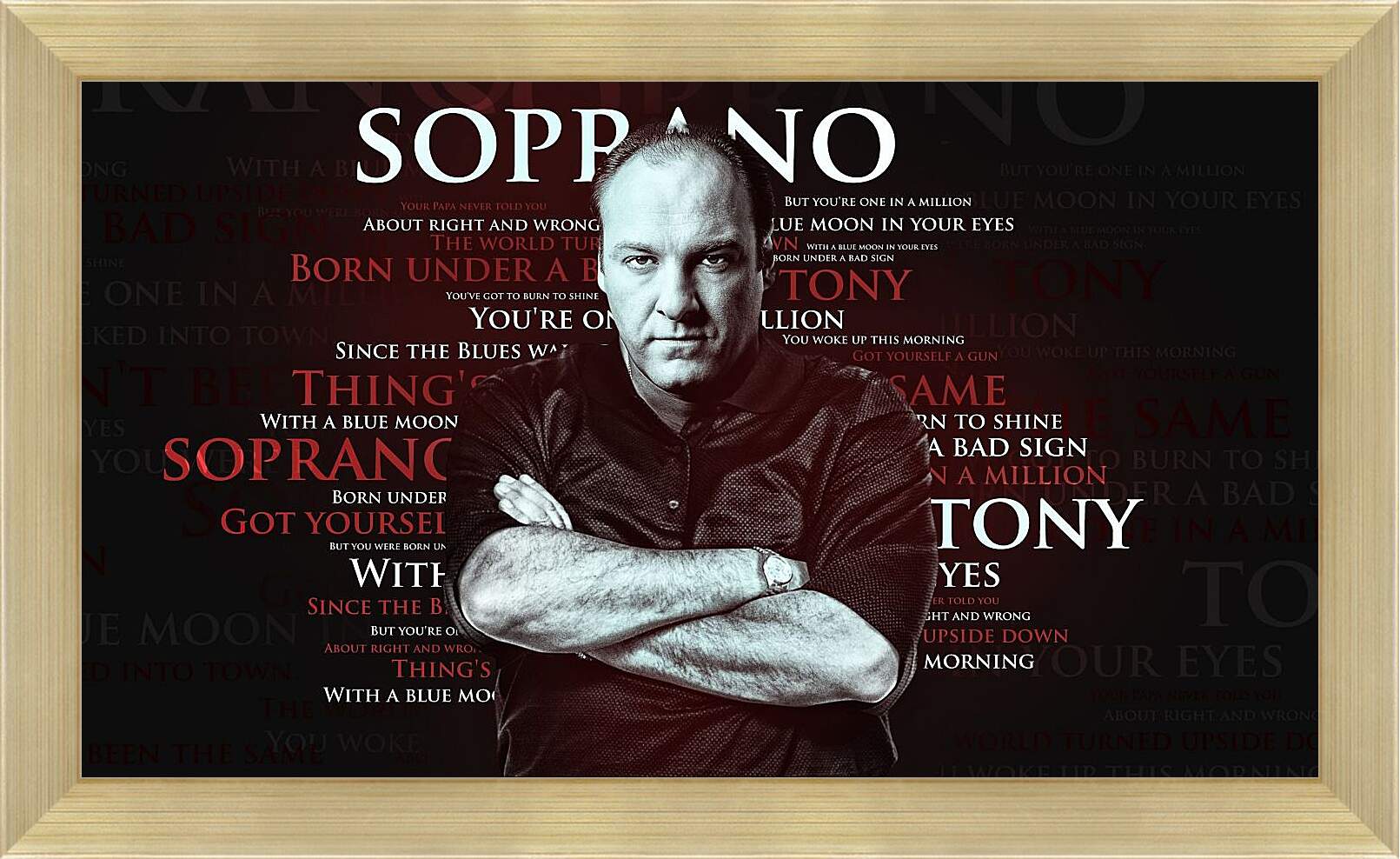 Картина в раме - Клан Сопрано. The Sopranos