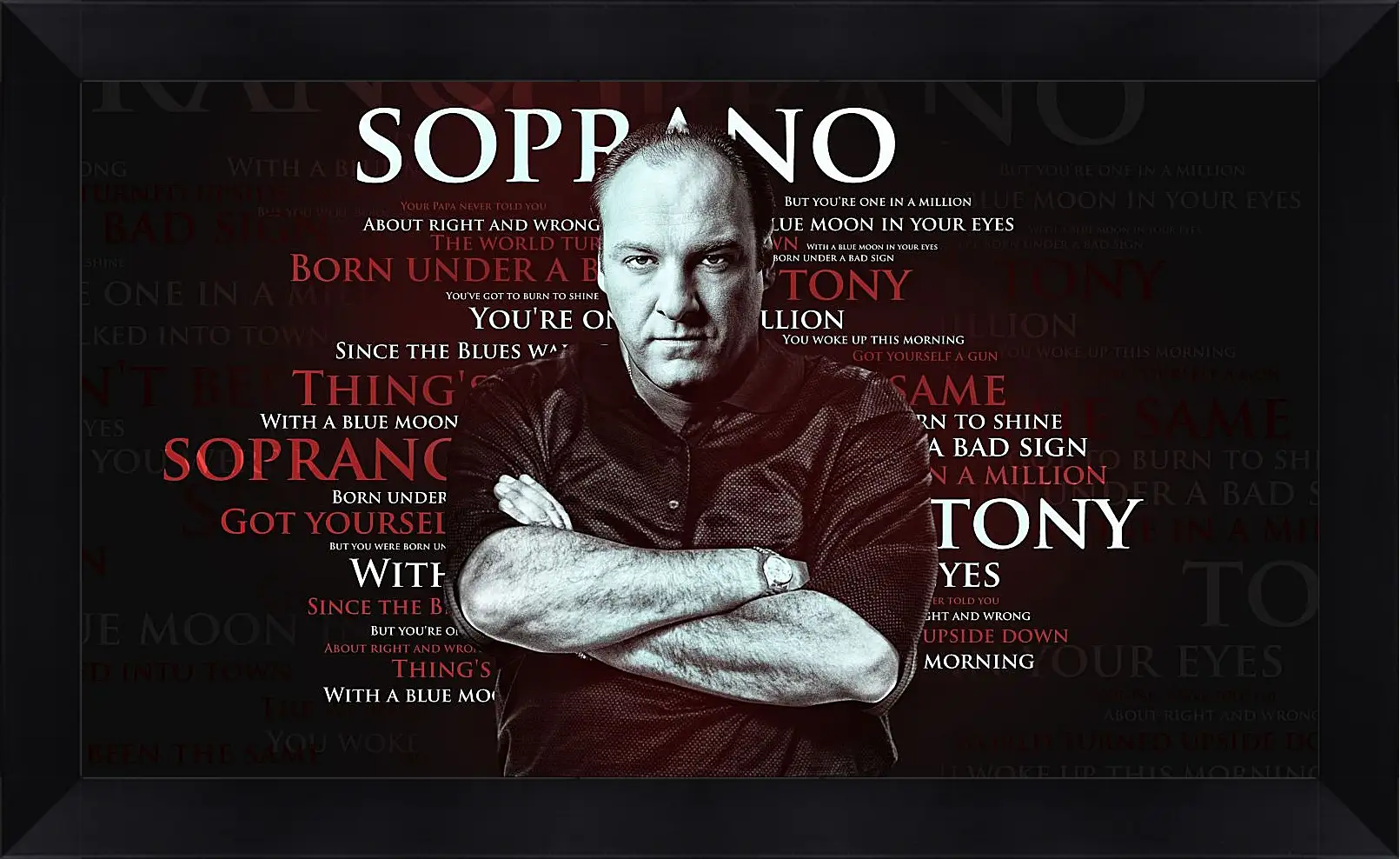 Картина в раме - Клан Сопрано. The Sopranos