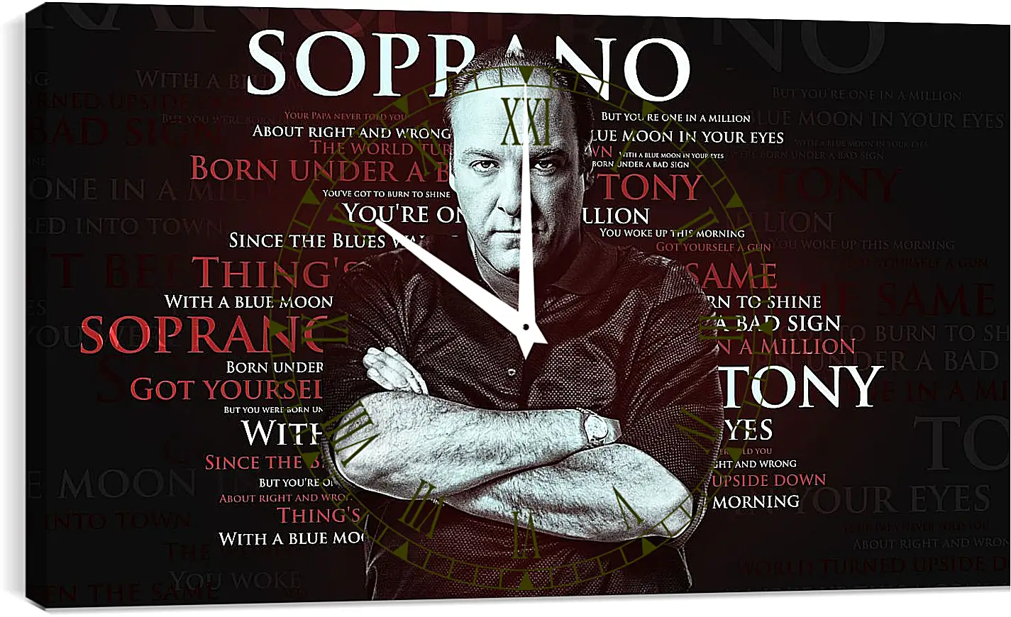 Часы картина - Клан Сопрано. The Sopranos