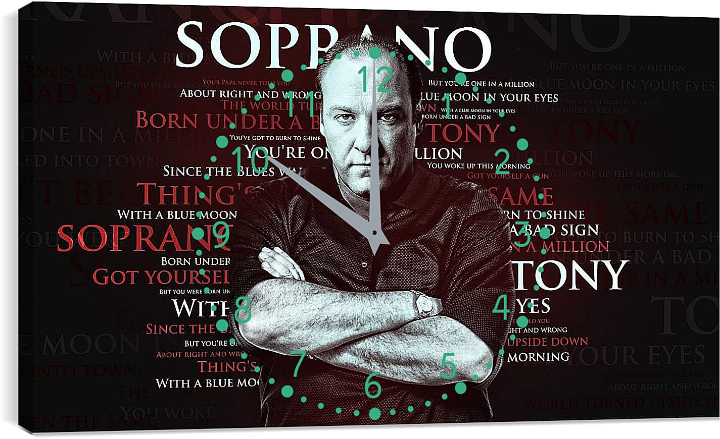 Часы картина - Клан Сопрано. The Sopranos