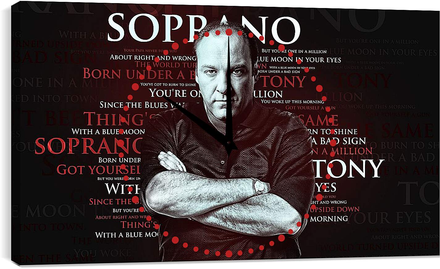 Часы картина - Клан Сопрано. The Sopranos