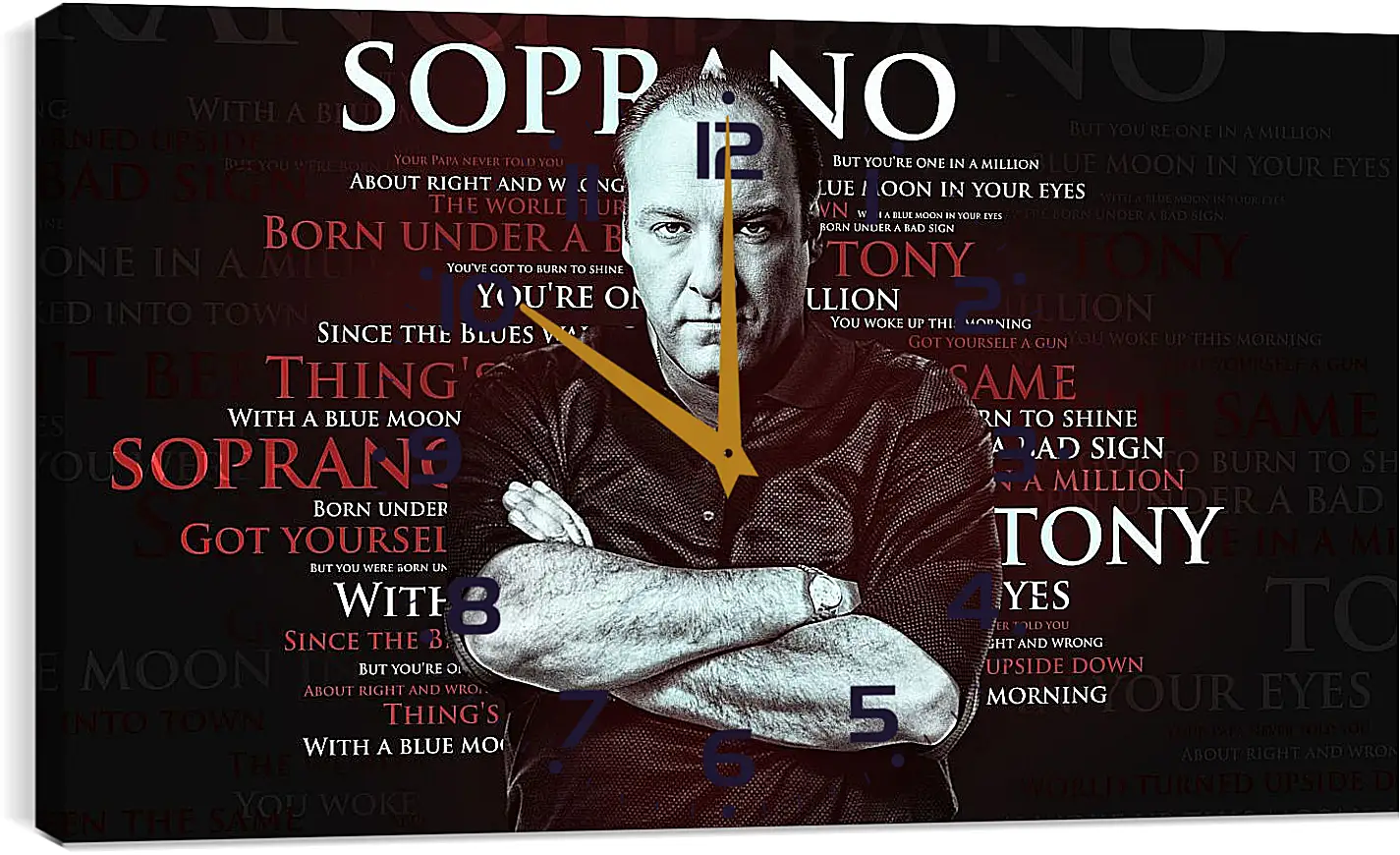 Часы картина - Клан Сопрано. The Sopranos