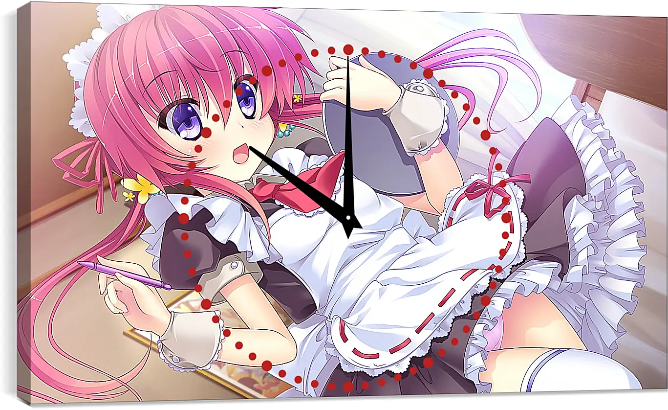Часы картина - Otama! ~otaku Nakama Wa Chikkoi Mania~
