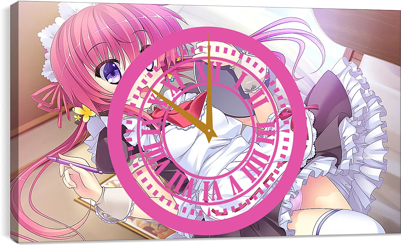 Часы картина - Otama! ~otaku Nakama Wa Chikkoi Mania~

