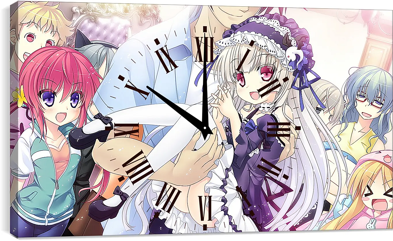 Часы картина - Otama! ~otaku Nakama Wa Chikkoi Mania~
