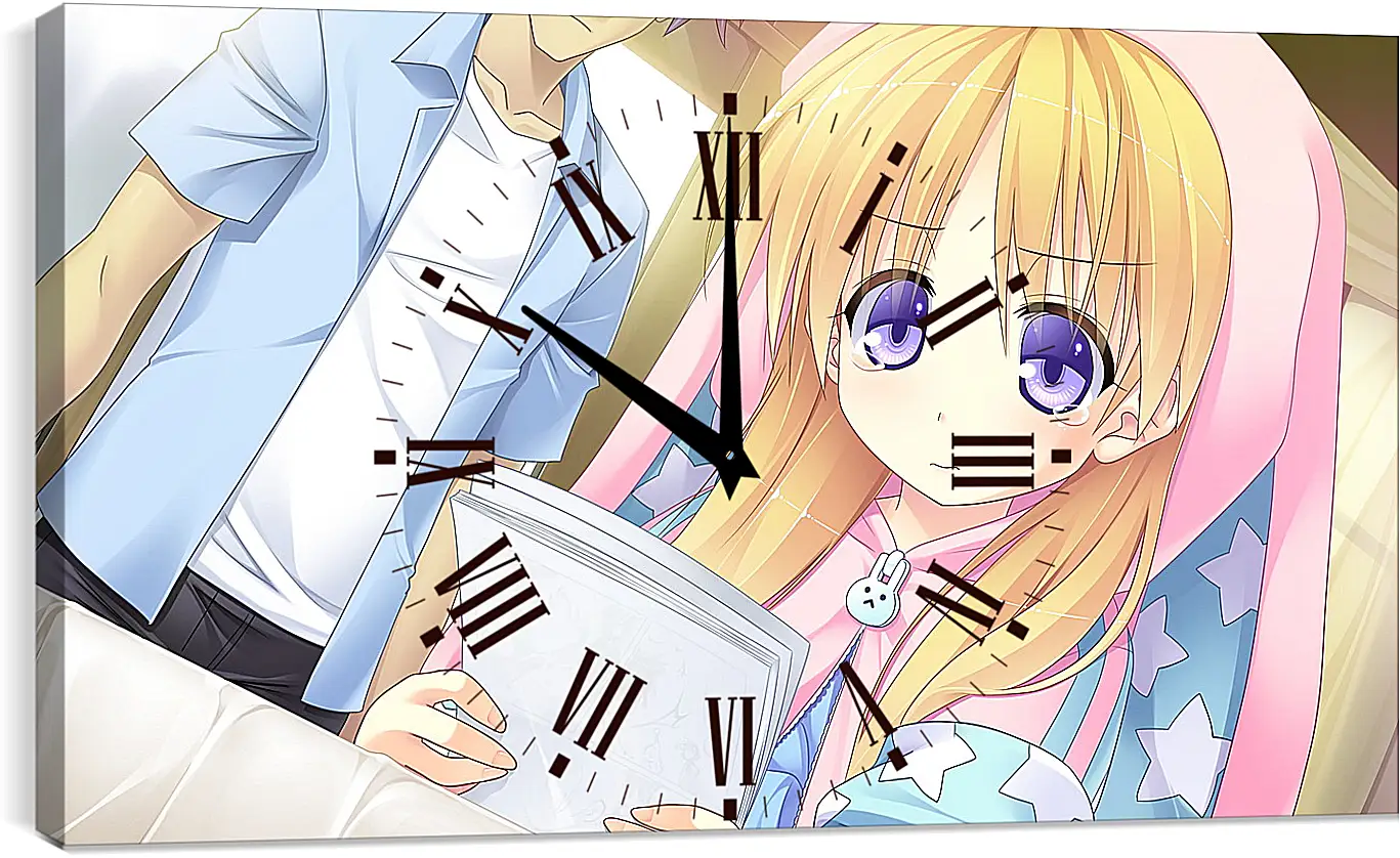 Часы картина - Otama! ~otaku Nakama Wa Chikkoi Mania~
