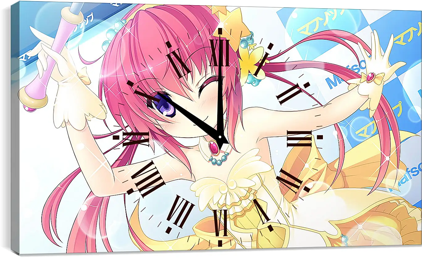 Часы картина - Otama! ~otaku Nakama Wa Chikkoi Mania~
