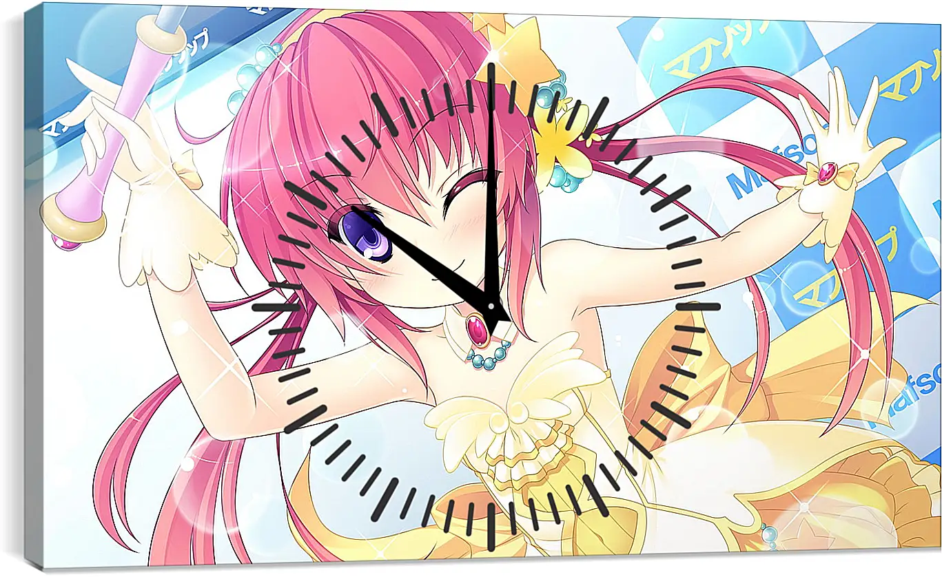 Часы картина - Otama! ~otaku Nakama Wa Chikkoi Mania~
