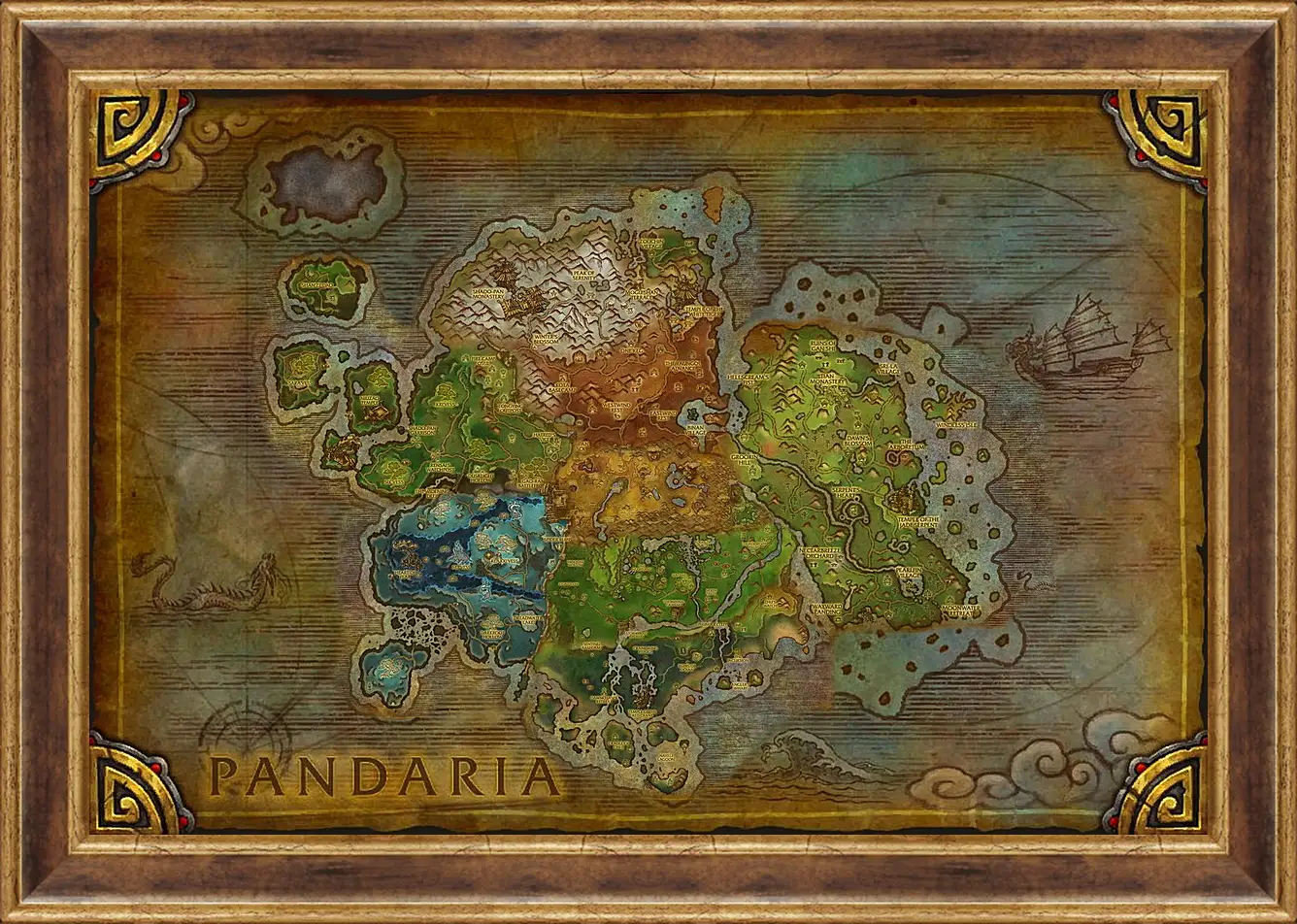 Картина в раме - World Of Warcraft: Mists Of Pandaria
