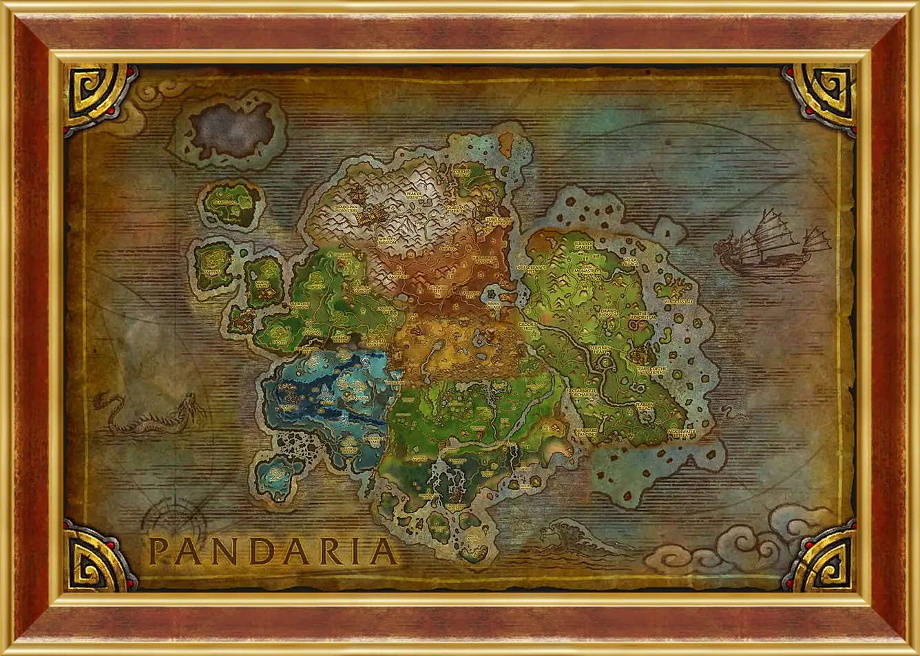 Картина в раме - World Of Warcraft: Mists Of Pandaria
