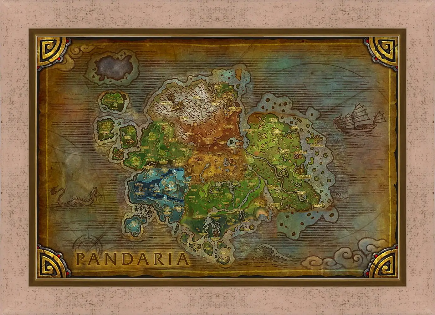 Картина в раме - World Of Warcraft: Mists Of Pandaria
