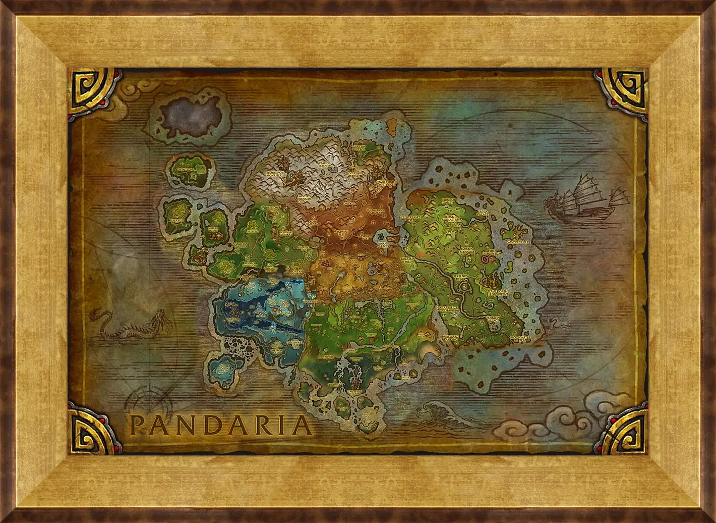 Картина в раме - World Of Warcraft: Mists Of Pandaria
