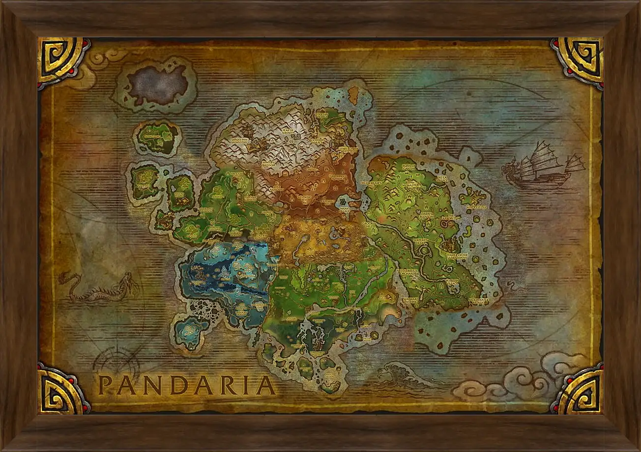 Картина в раме - World Of Warcraft: Mists Of Pandaria
