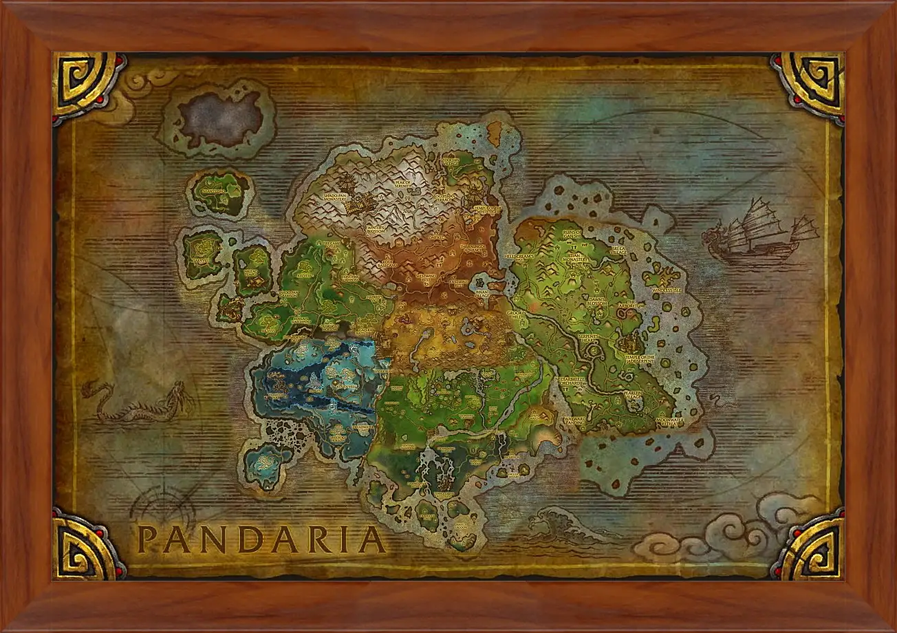 Картина в раме - World Of Warcraft: Mists Of Pandaria
