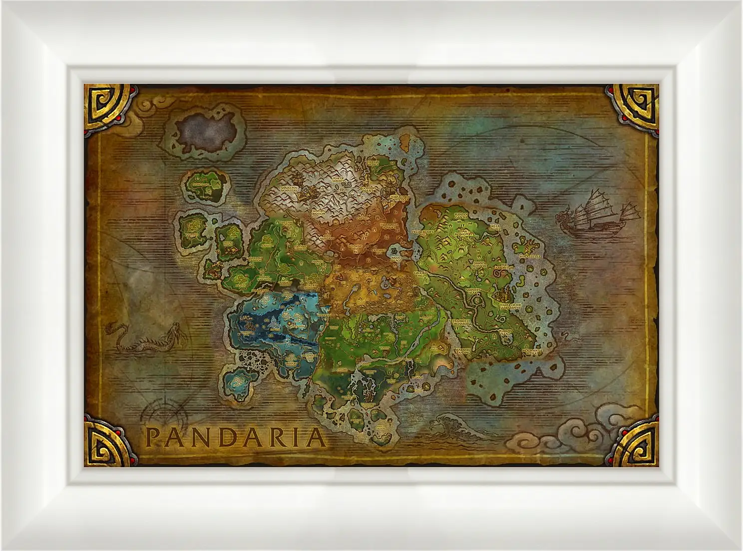 Картина в раме - World Of Warcraft: Mists Of Pandaria
