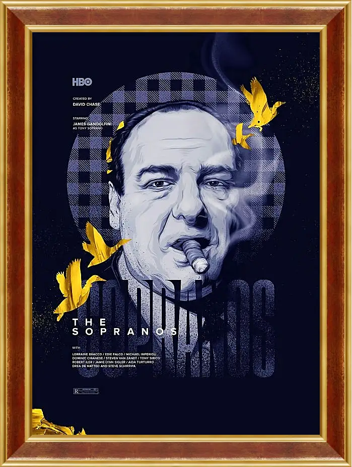 Картина в раме - Клан Сопрано. The Sopranos