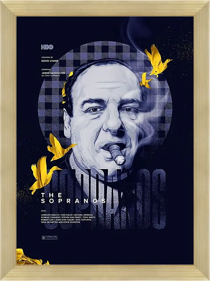 Картина в раме - Клан Сопрано. The Sopranos