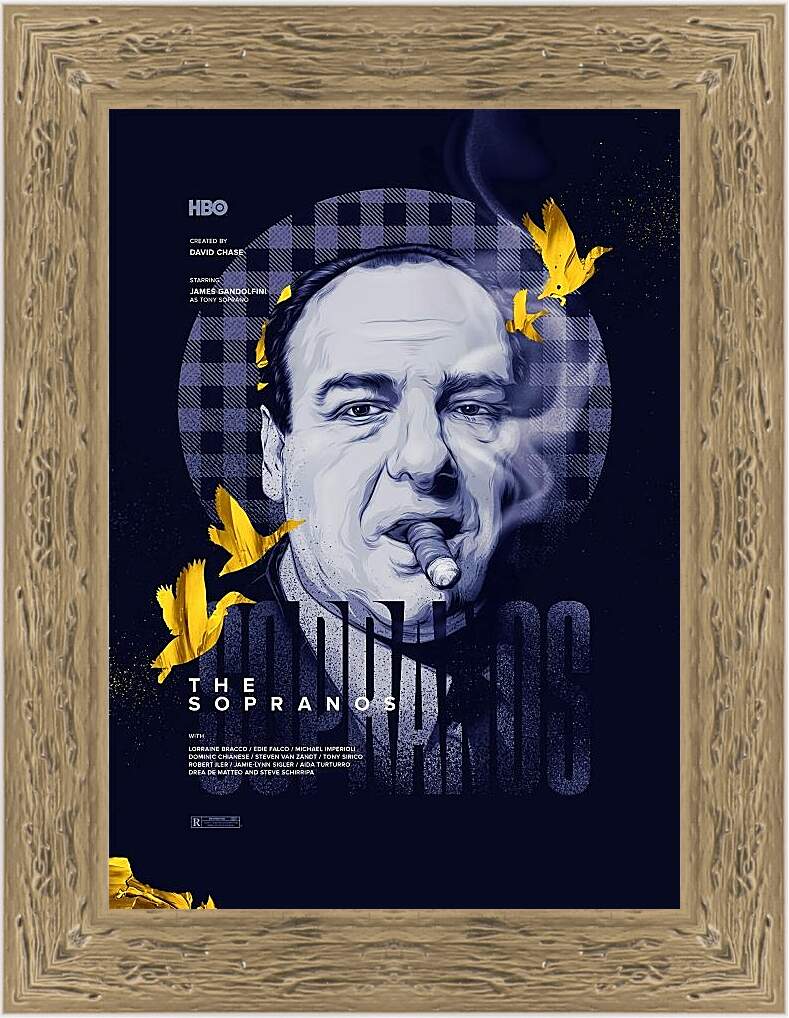 Картина в раме - Клан Сопрано. The Sopranos