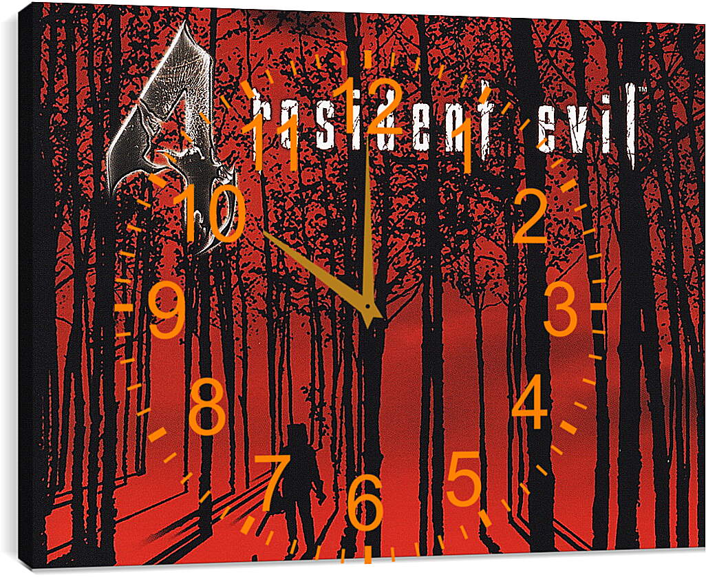 Часы картина - Resident Evil 4