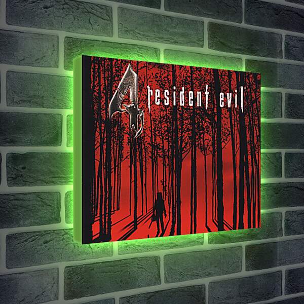 Лайтбокс световая панель - Resident Evil 4