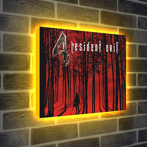 Лайтбокс световая панель - Resident Evil 4