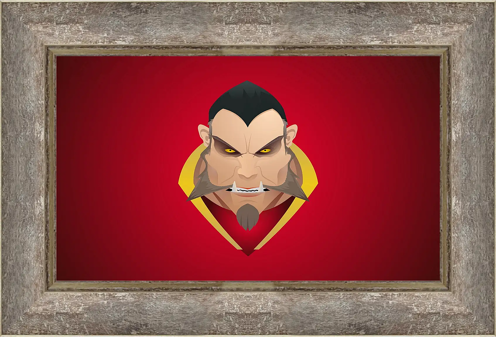 Картина в раме - DotA 2
