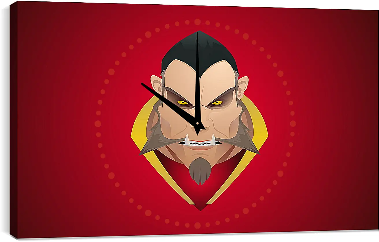 Часы картина - DotA 2
