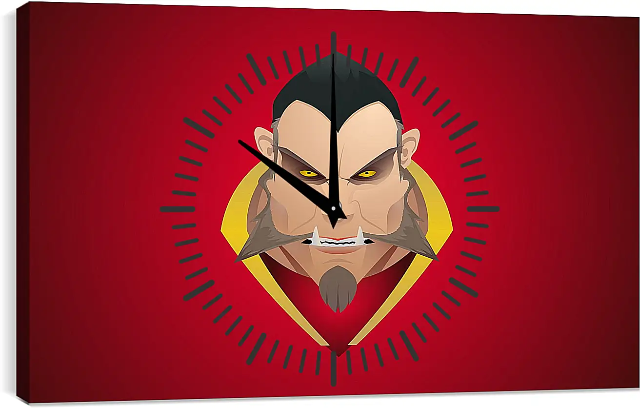 Часы картина - DotA 2
