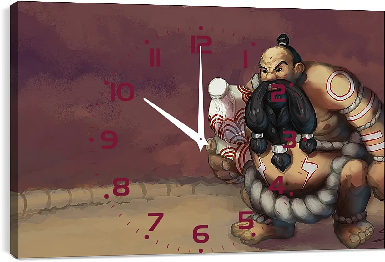Часы картина - League Of Legends
