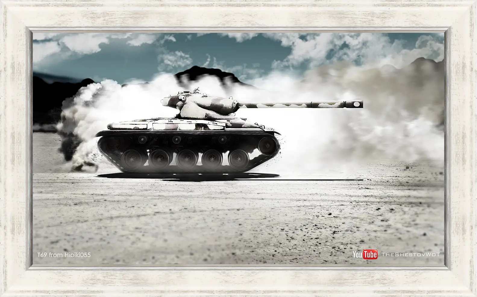 Картина в раме - World Of Tanks