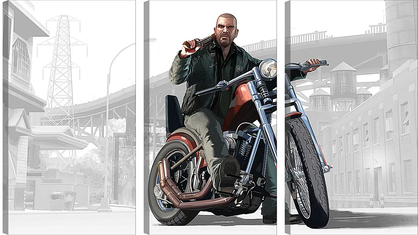 Модульная картина - Grand Theft Auto IV: The Lost And Damned