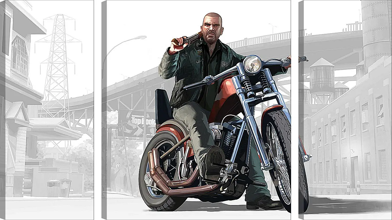 Модульная картина - Grand Theft Auto IV: The Lost And Damned