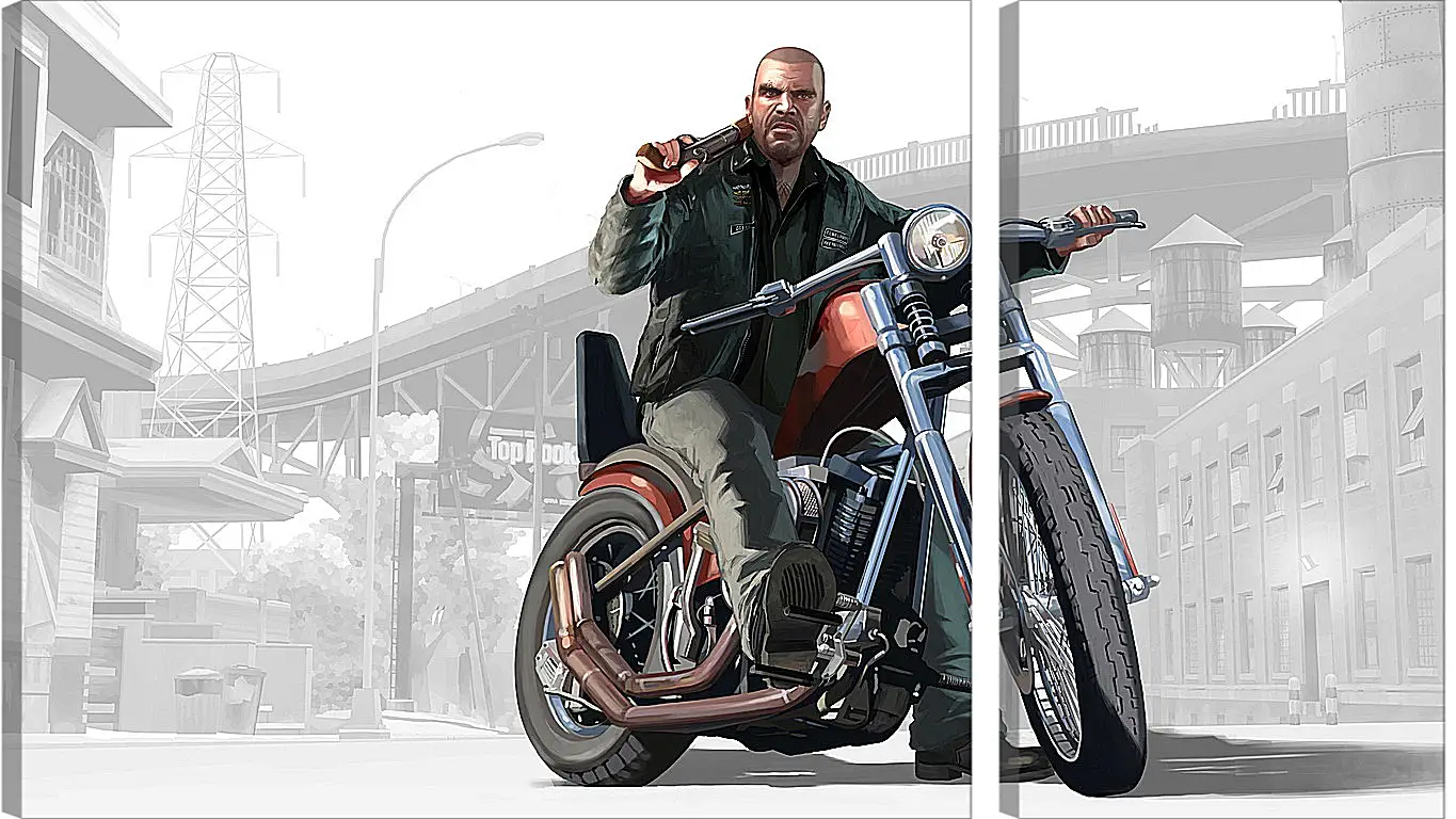 Модульная картина - Grand Theft Auto IV: The Lost And Damned