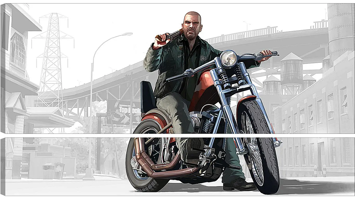 Модульная картина - Grand Theft Auto IV: The Lost And Damned