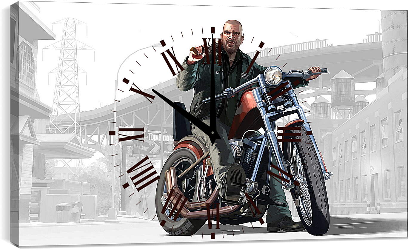 Часы картина - Grand Theft Auto IV: The Lost And Damned